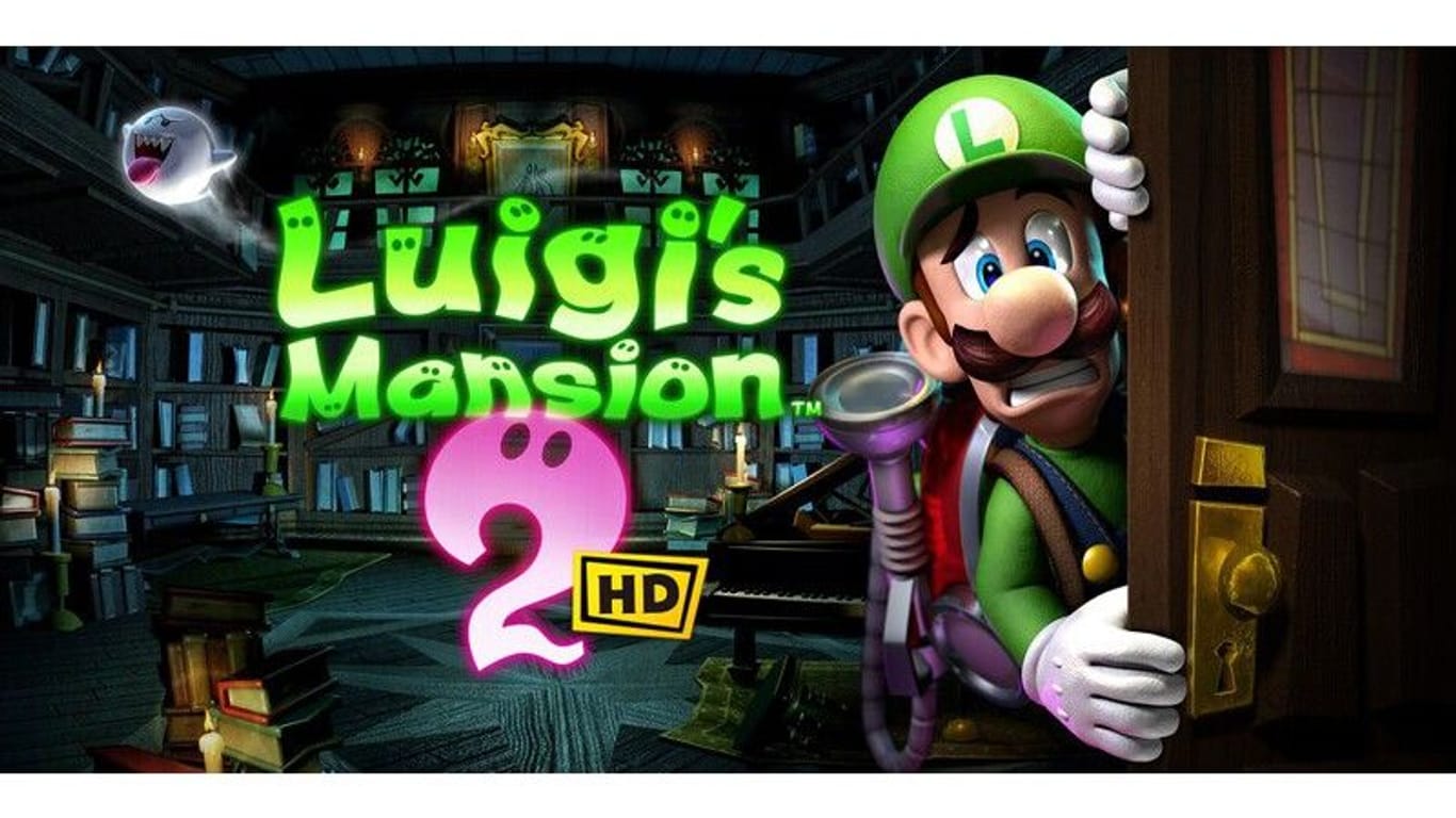 "Luigi's Mansion 2 HD": Spieler begeben sich mit dem hasenfüßigen Helden auf ein Gruselabenteuer.
