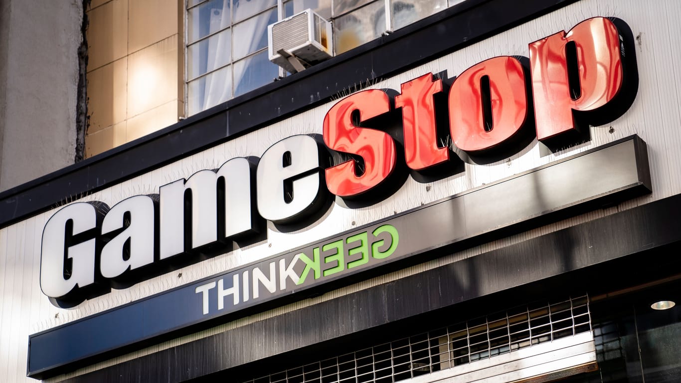 Gamestop-Filiale: Der US-Videospielehändler steht erneut im Fokus eines wichtigen Anlegers.