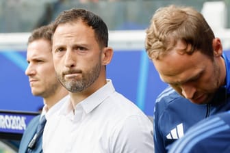 Domenico Tedesco: Der deutsche Nationaltrainer von Belgien erlebte mit seiner Mannschaft einen komplizierten Start in die EM.