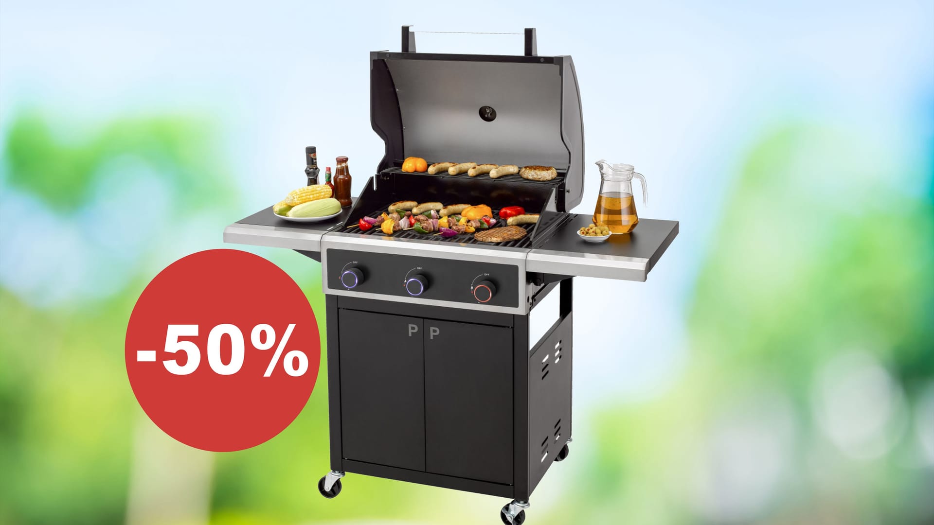 Tiefpreisalarm im Aldi Onlineshop: Gasgrill von Tepro so günstig wie nie zuvor.