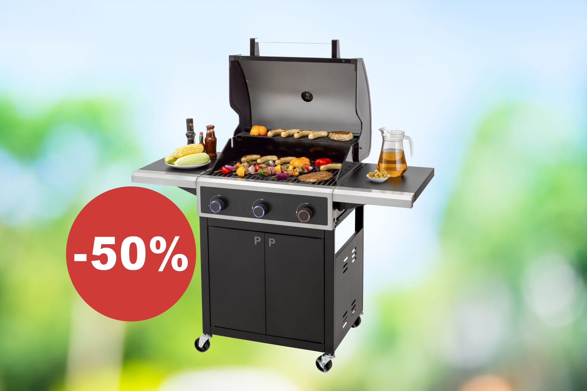 Tiefpreisalarm im Aldi Onlineshop: Gasgrill von Tepro so günstig wie nie zuvor.