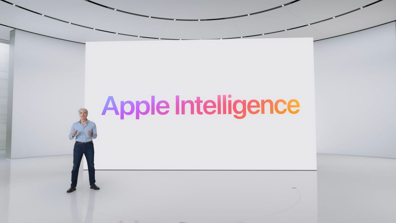 Unter dem Begriff Apple Intelligence bündelt der Hersteller seine neuen KI-Funktionen.