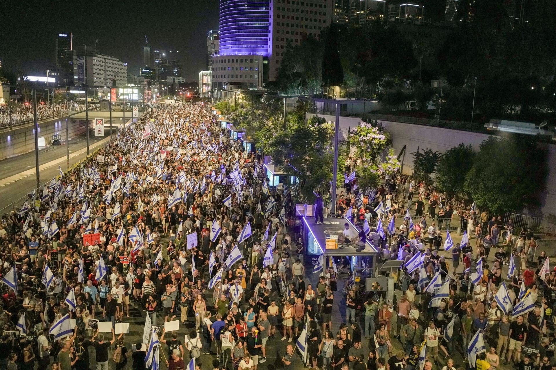 Demonstration in Tel Aviv