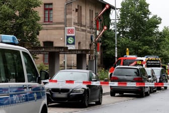 Lauf an der Pegnitz: An diesem mittelfränkischen Bahnhof kam es zu der Attacke.