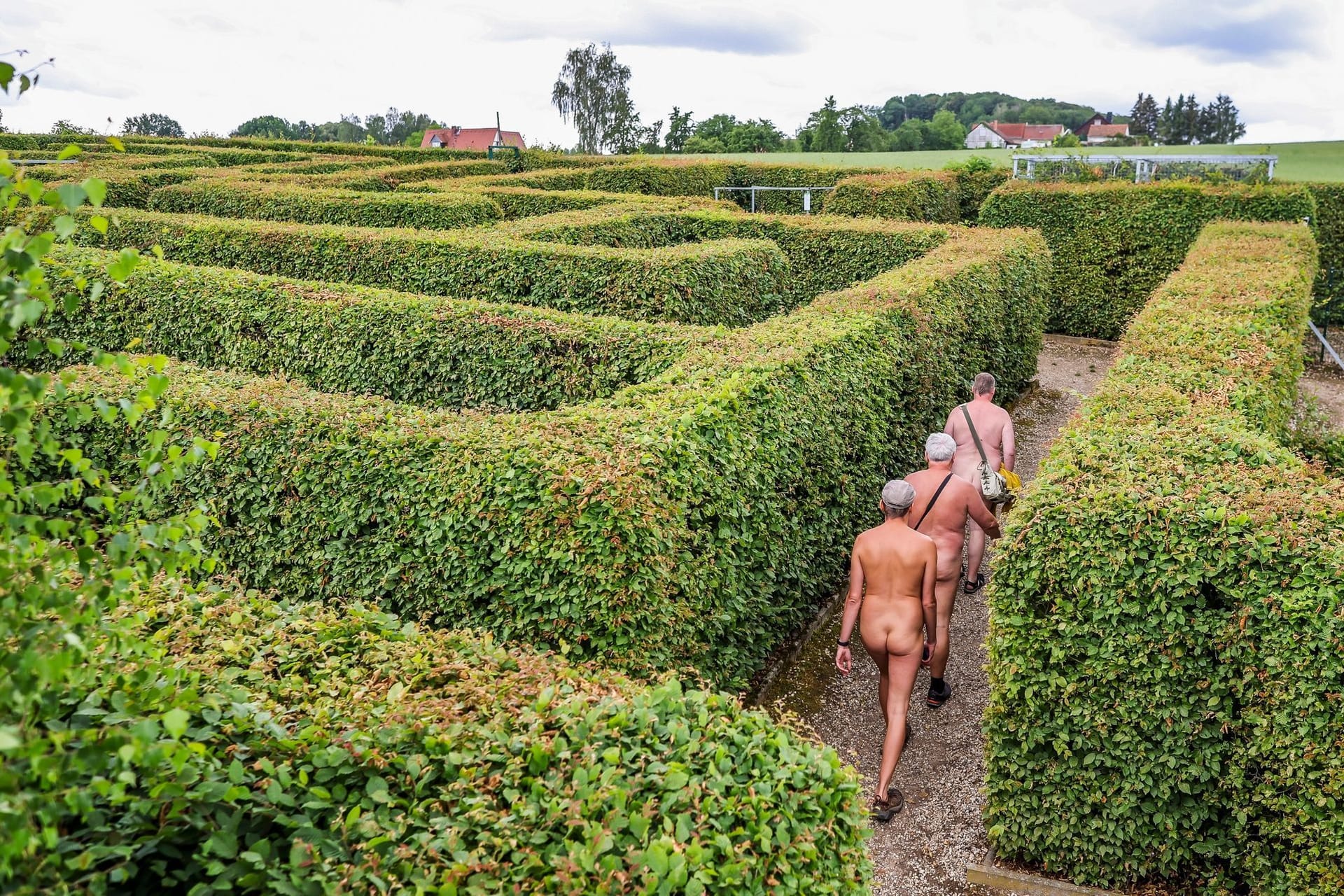 Nackt durch den Irrgarten Nackt durch den Irrgarten