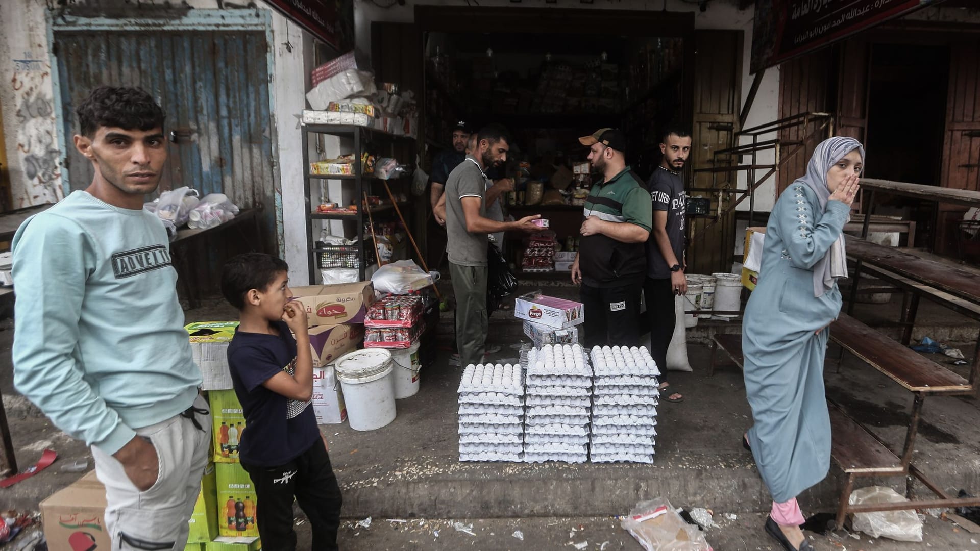 Hohe Arbeitslosigkeit im Gazastreifen