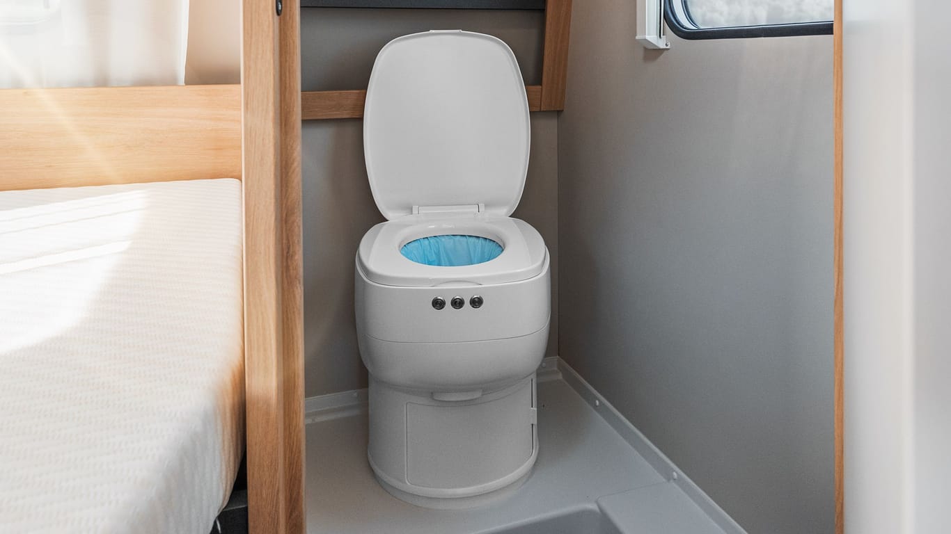 Kein Wasser, keine Chemie: Die neue Toilette wird im August auf dem "Caravan Salon" vorgestellt.