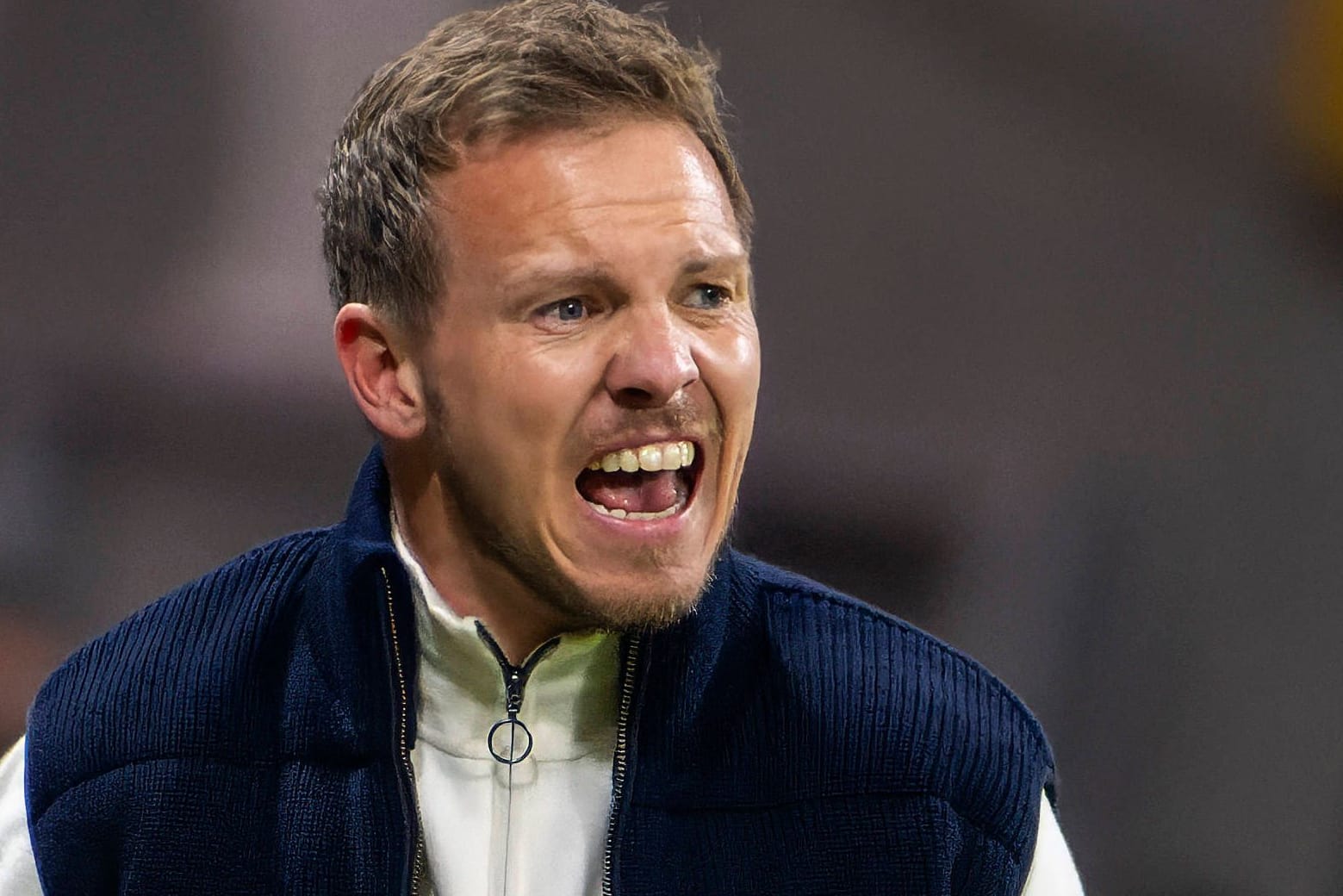 Julian Nagelsmann: Der Bundestrainer hier beim Testspiel gegen die Niederlande im März in Frankfurt.