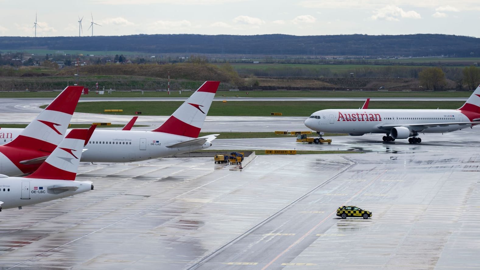 Austrian-Airlines-Flugzeuge