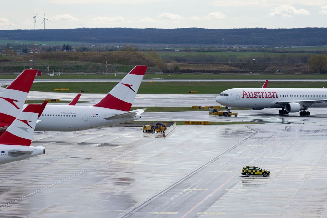Austrian-Airlines-Flugzeuge
