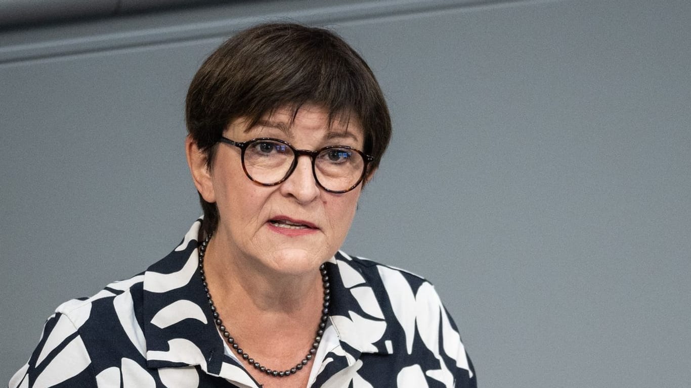 SPD-Vorsitzende Saskia Esken