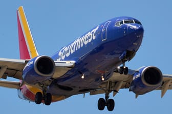 Eine Boeing 737 der Southwest Airlnes (Archivbild): Die Computertechnik an Bord rettete die Situation.