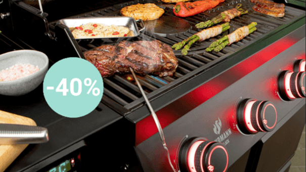 Wieder im Angebot: Diesen Premium-Grill von Landmann ergattern Sie erneut zum Knallerpreis mit über 40 Prozent Rabatt.