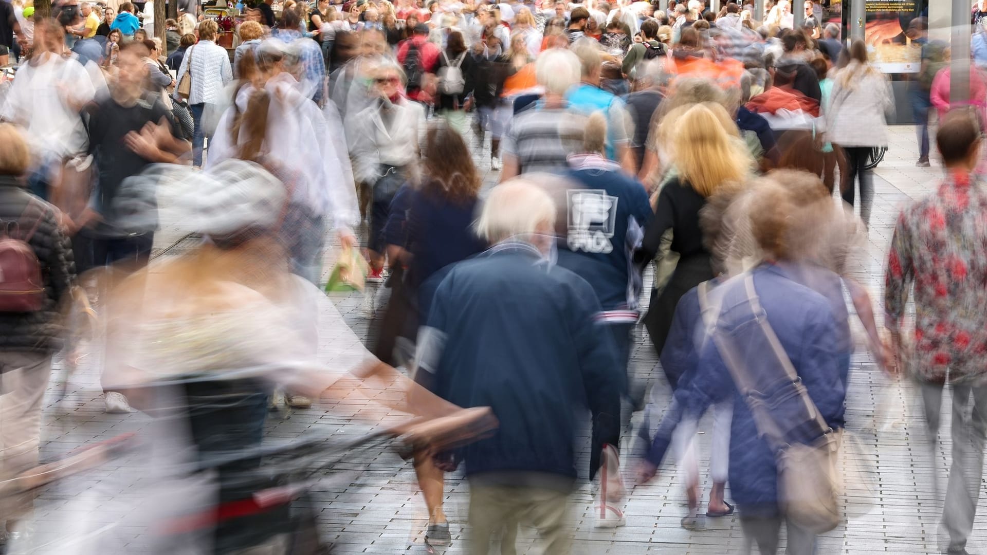 Die Einwohnerzahl in Sachsen geht zurück