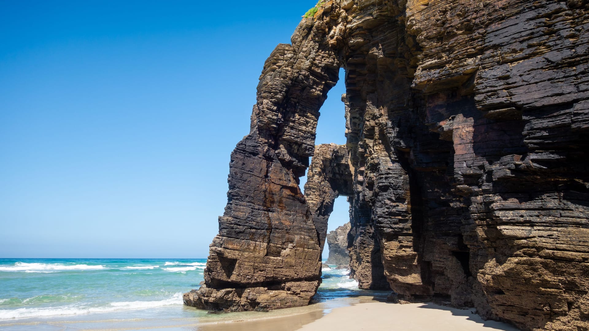 As Catedrais beach - Beach of the Cathedrals - Galicia, Spain