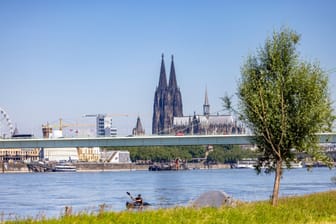 Sommerliches Wetter in Köln