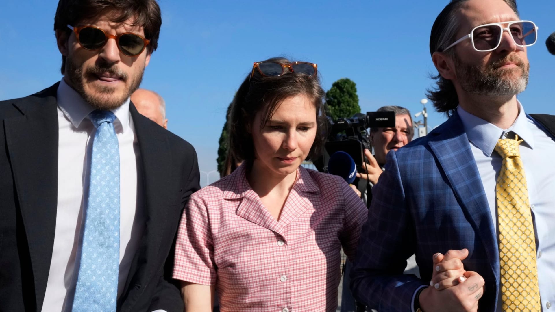 Amanda Knox wieder in Italien