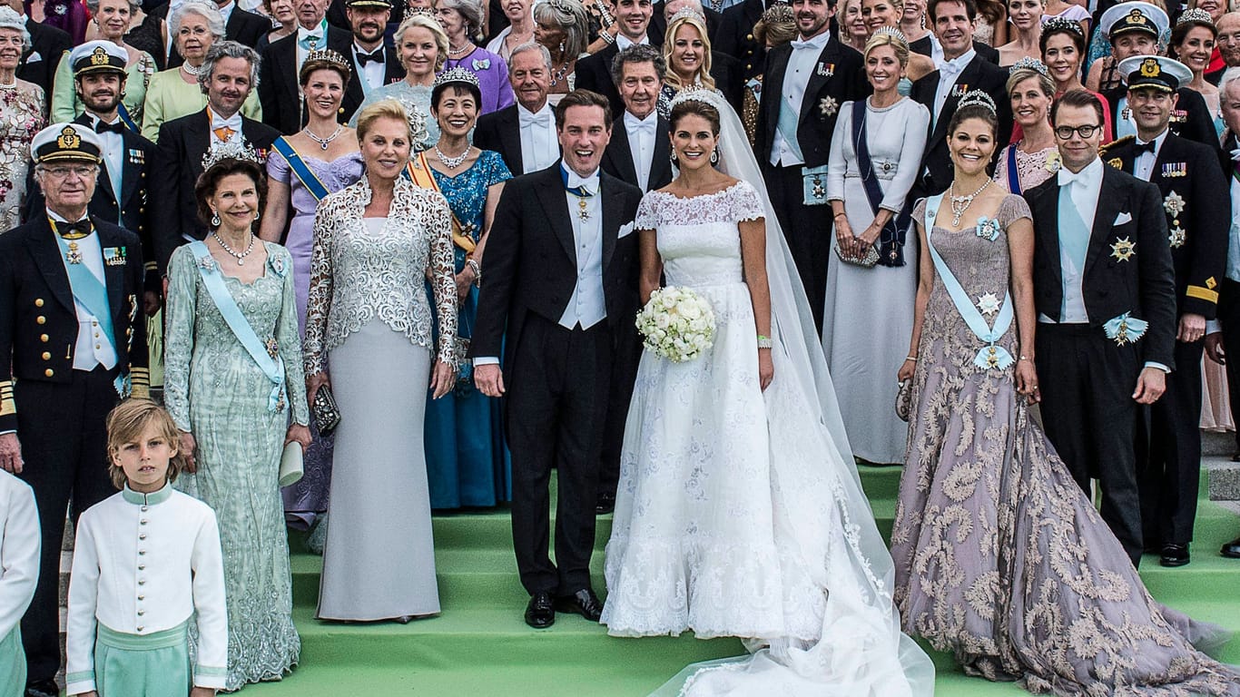 Chris O'Neill und Prinzessin Madeleine heirateten am 6. Juni 2013.