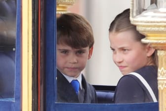 Prinz Louis und Prinzessin Charlotte: Sie nehmen an "Trooping the Colour" mit ihrer Mutter Prinzessin Kate teil.