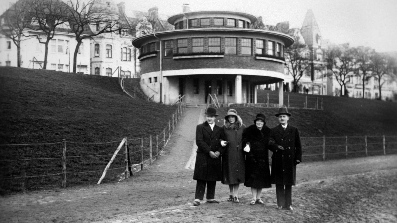 Das markante Gebäude Ender der 1920er-Jahre in Bremen.