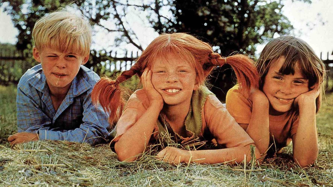 Maria Persson (rechts): Als Annika, die Freundin von "Pippi Langstrumpf" wurde sie berühmt.