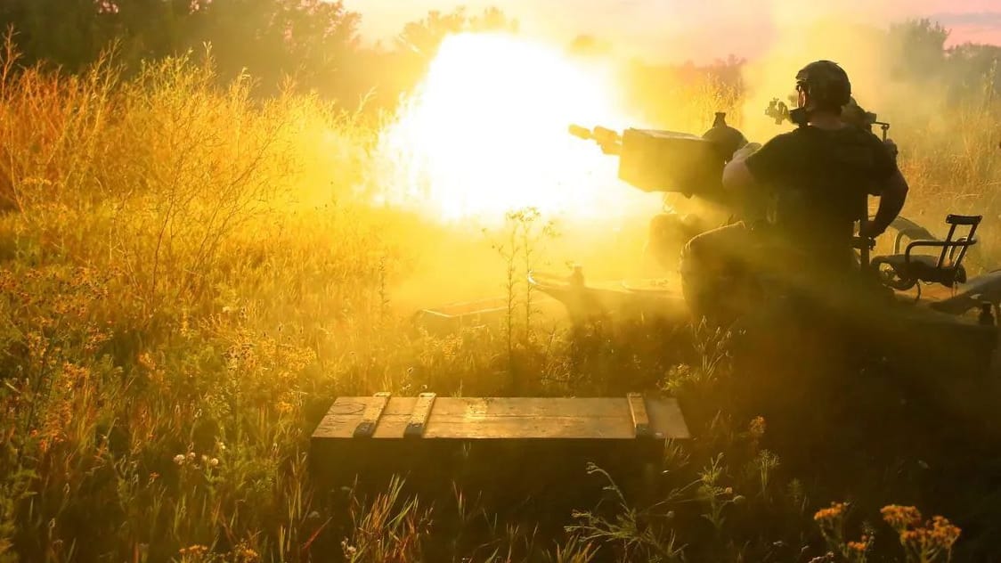 Luftabwehreinheit der Ukraine im Gefecht (Archivbild). Bei Kämpfen in Kursk sollen viele russische und nordkoreanische Soldaten getötet worden sein.