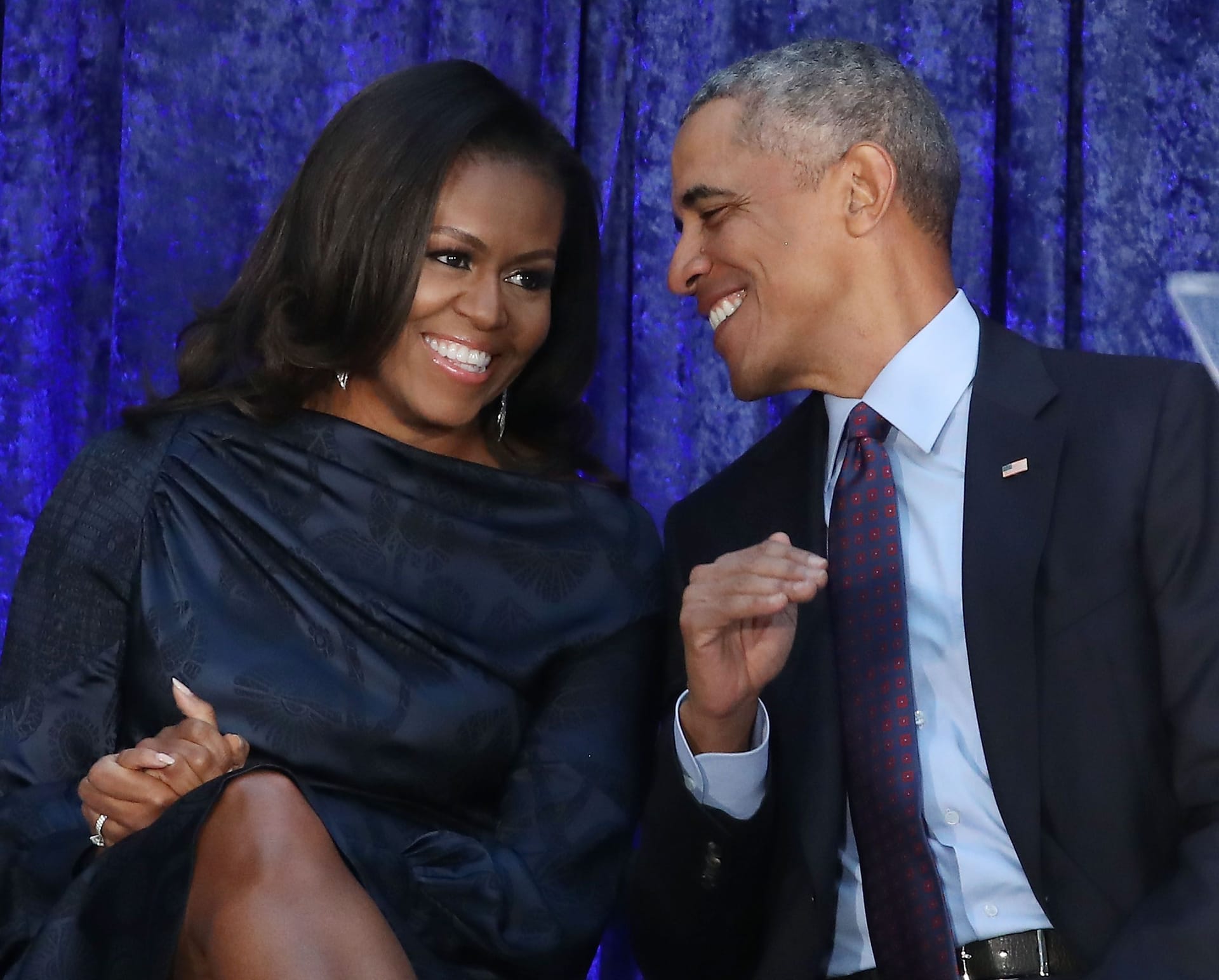 Michelle und Barack Obama: Das Paar hat zwei Töchter.