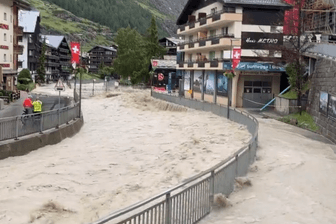 Situation in Zermatt: Der Ort ist von der Außenwelt abgeschnitten.