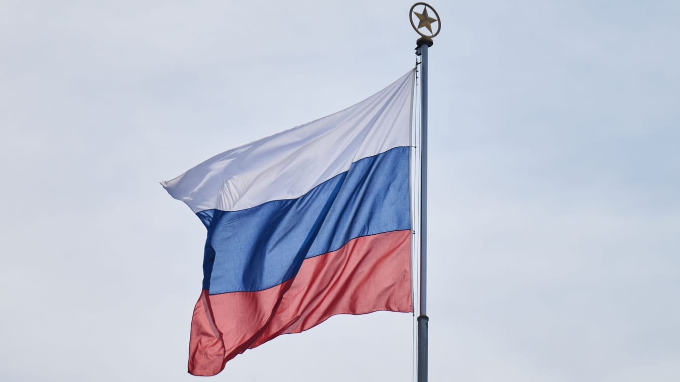 Russische Flagge