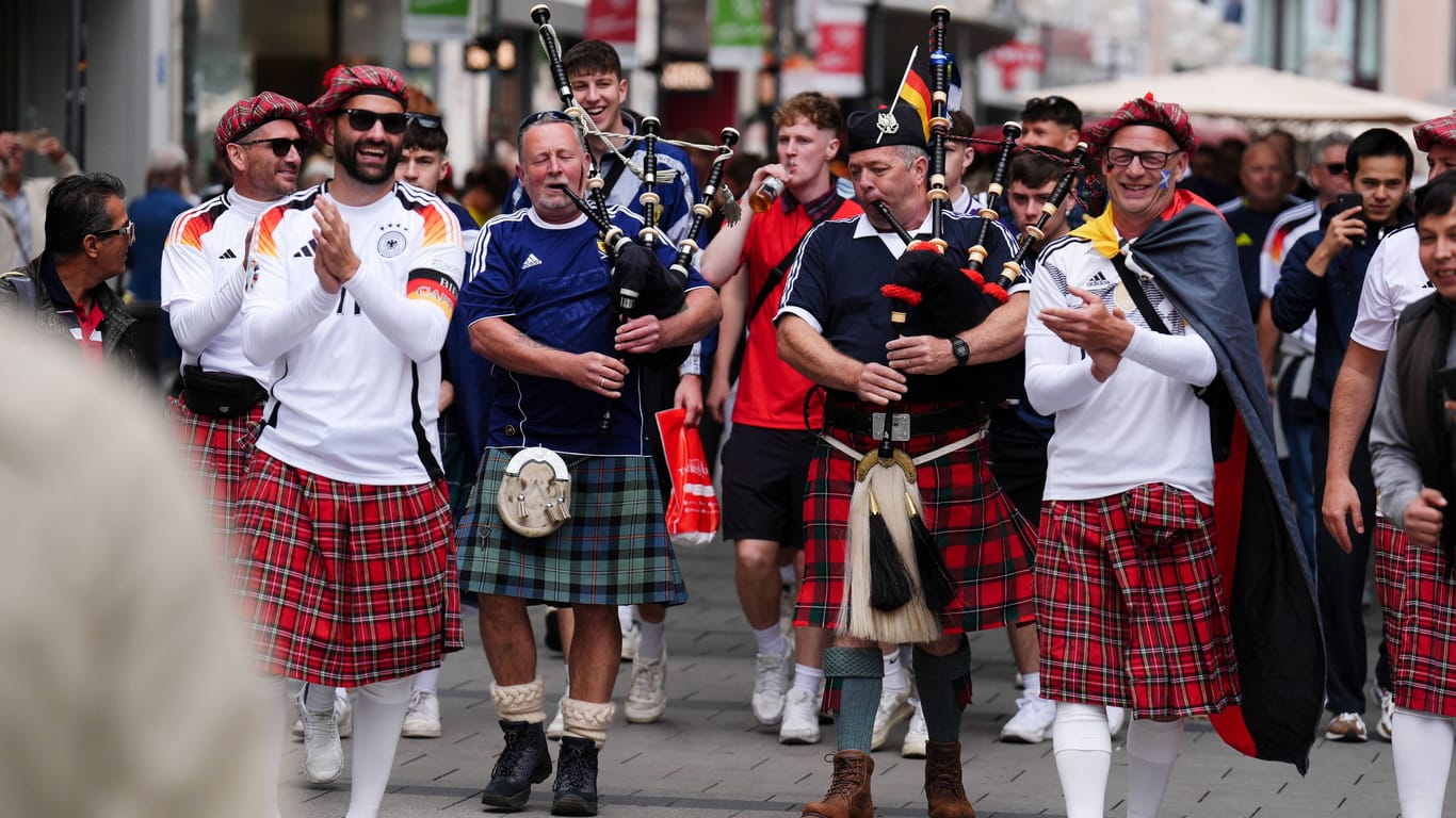 Fußball-EM: Am 14. Juni spielt Deutschland gegen Schottland.