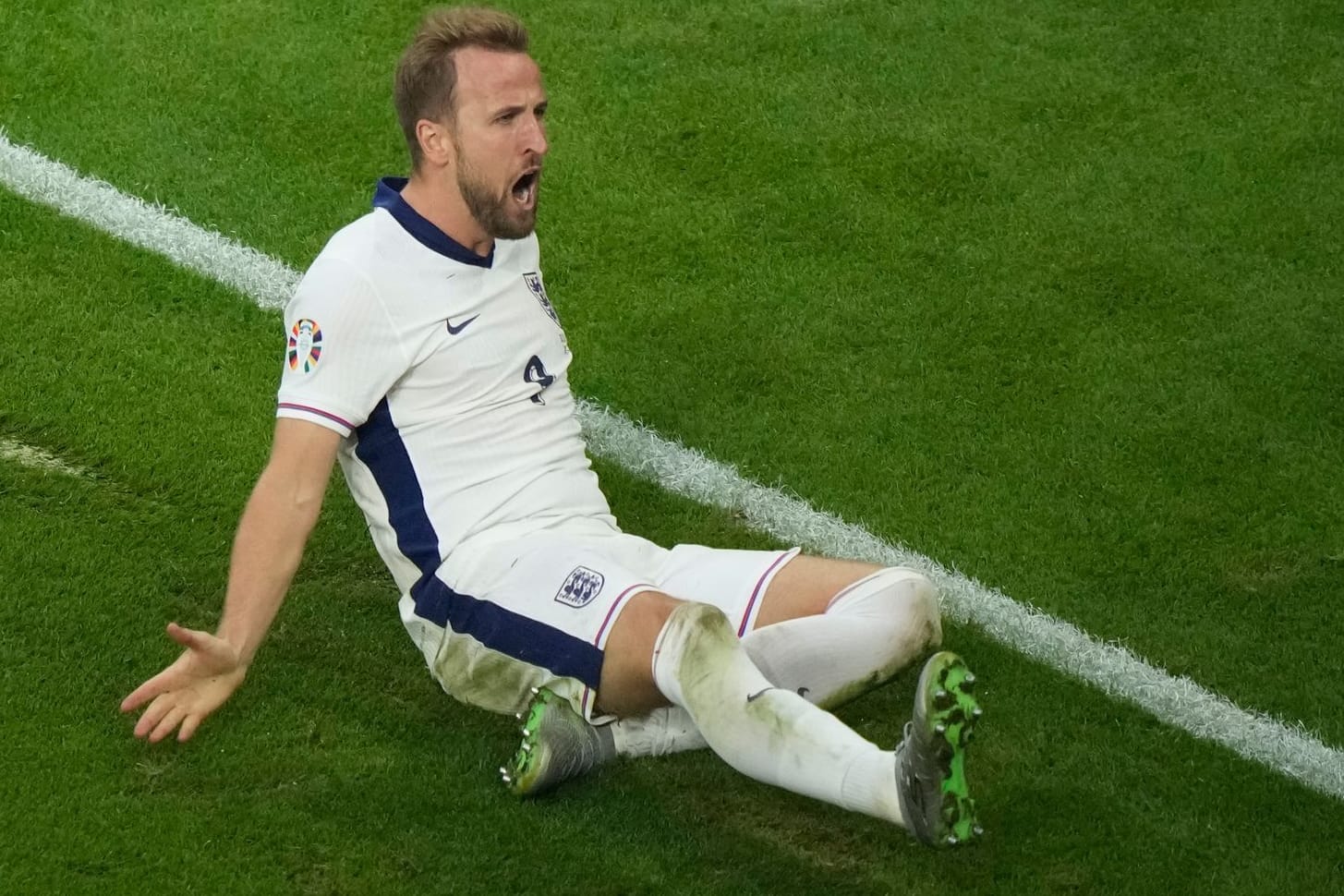 Harry Kane: Der Stürmer der Engländer erzielte das entscheidende Siegtor gegen die Slowakei.