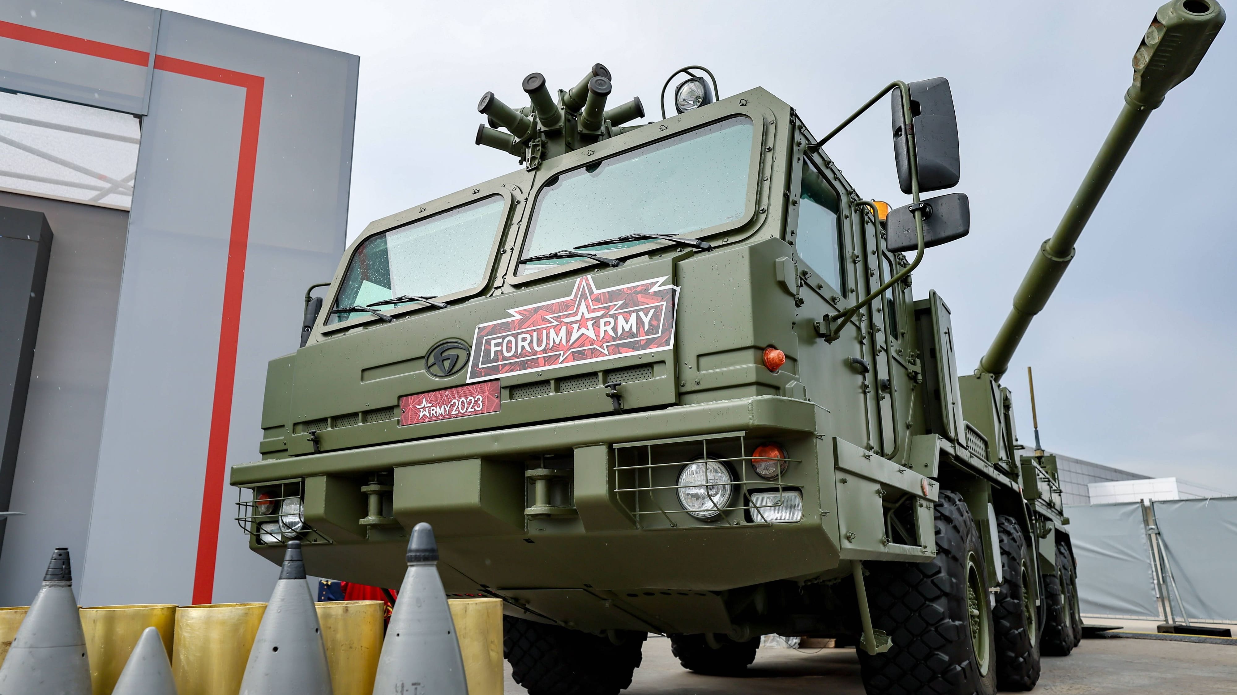 Charkiw: Neues russisches Artilleriesystem an der Front entdeckt