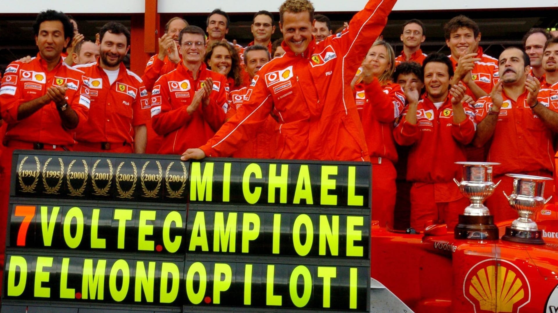 Michael Schumacher - Siebter WM-Titel 2004