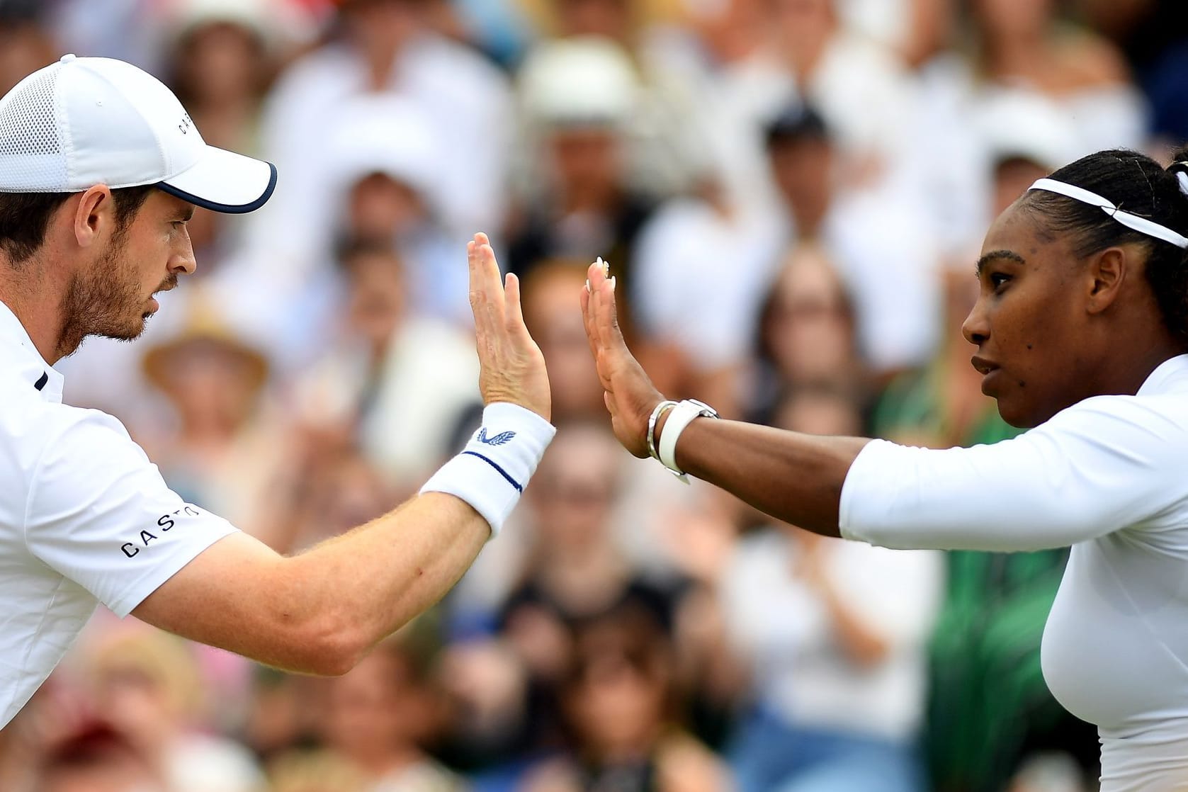 Andy Murray und Serena Williams