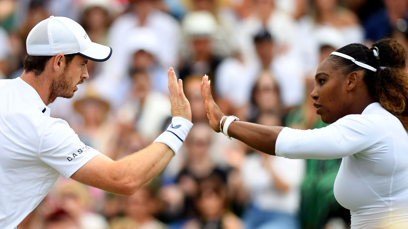 Andy Murray und Serena Williams