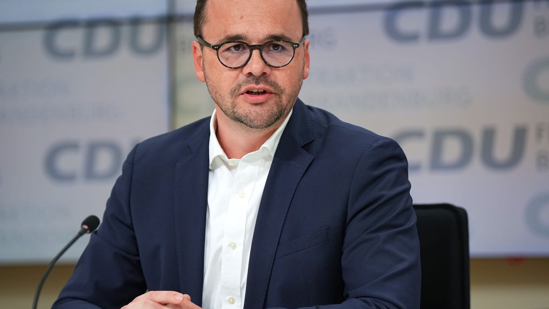 Brandenburgs CDU-Spitzenkandidat Jan Redmann