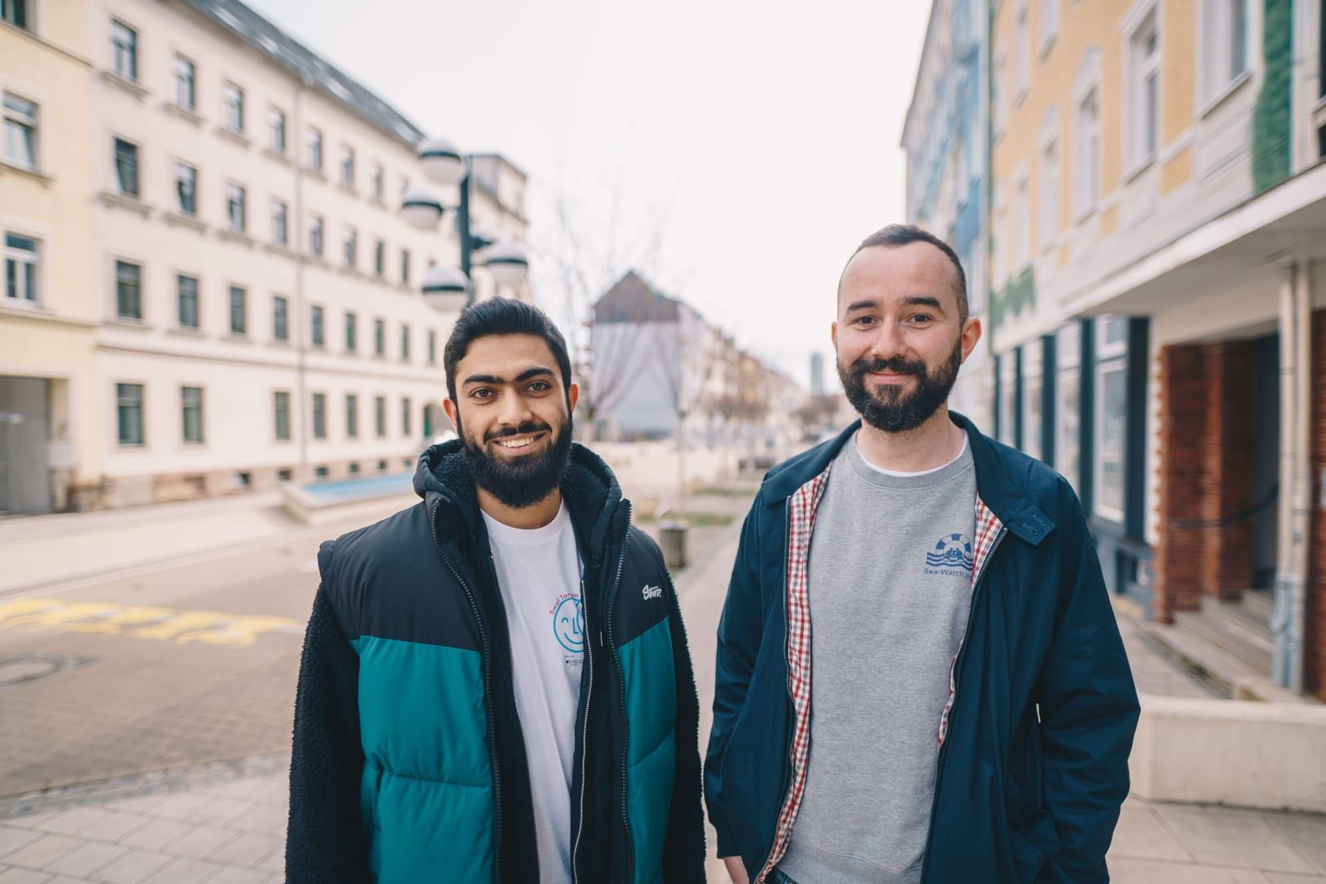 Muhammad Afghan und Thomas Höppner.