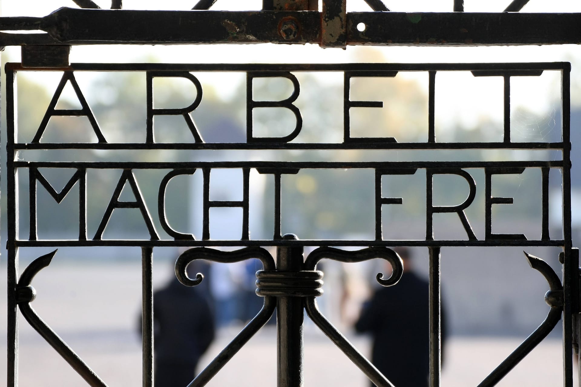 Der Eingang zur KZ-Gedenkstätte in Dachau: