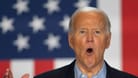 Kampfgeist gegen die Kritiker: Joe Biden bei einem Wahlkampfauftritt in Wisconsin.