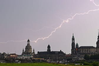 Gewitter in Dresden