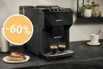 Bei Rabattaktion günstig wie nie: Lidl hat unter anderem einen Kaffeevollautomaten von Siemens zum Rekord-Tiefpreis im Angebot.