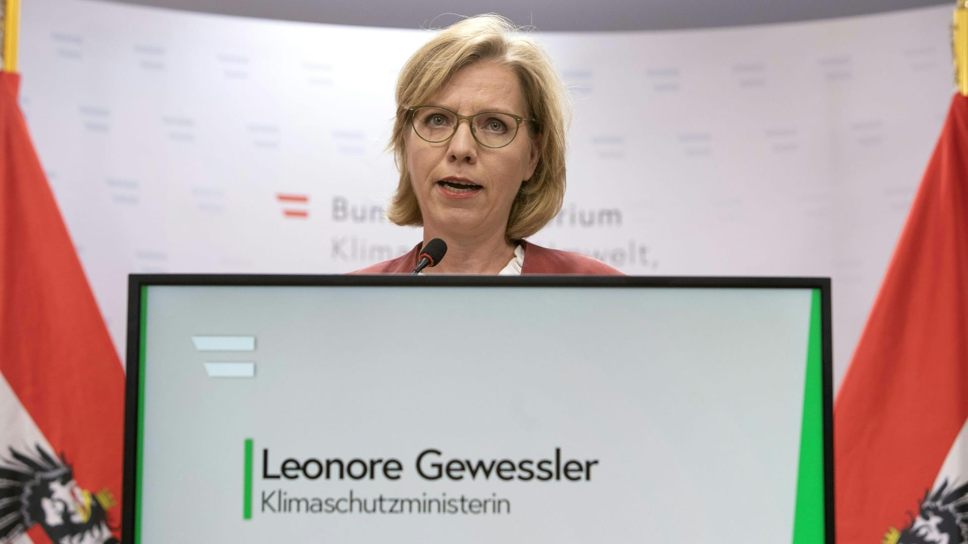 Österreichs Energieministerin Leonore Gewessler (Grüne)