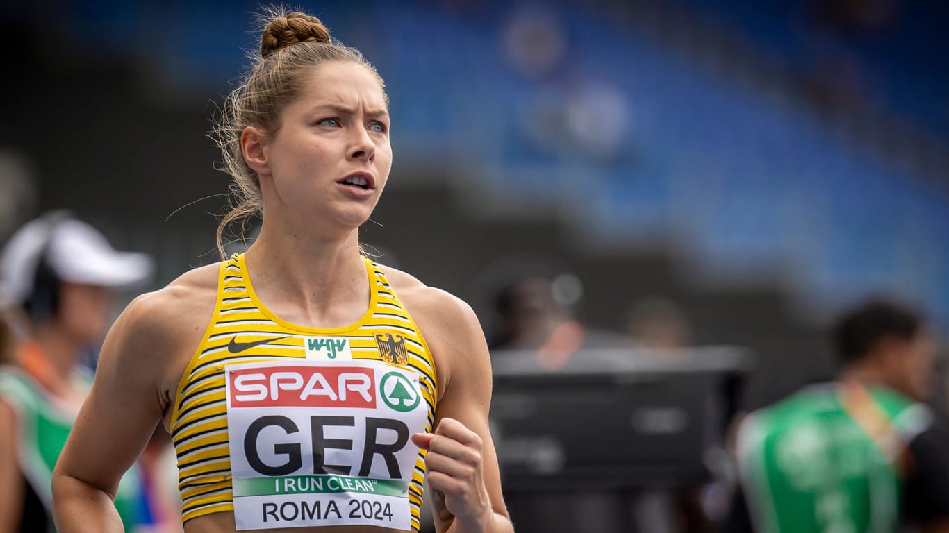 Gina Lückenkemper: Die deutsche Sprinterin ist bei Olympia dabei.