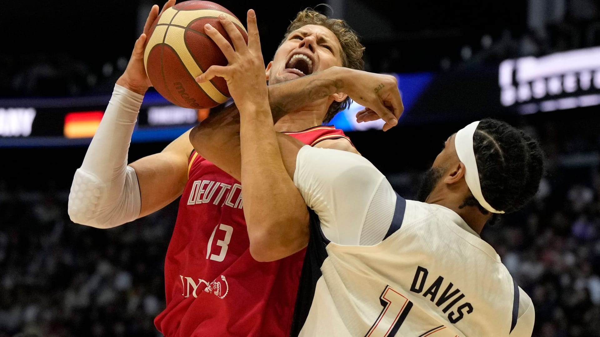 Basketball: Länderspiel USA - Deutschland