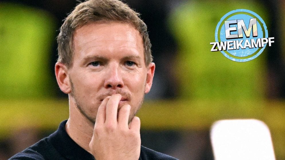 Nachdenklich: Julian Nagelsmann nach dem 2:0 gegen Dänemark im EM-Viertelfinale.