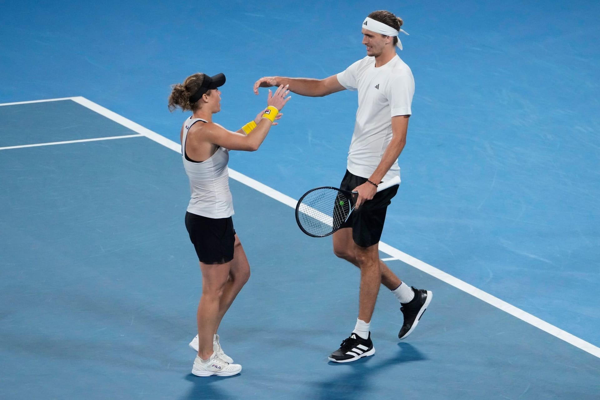 Laura Siegemund und Alexander Zverev