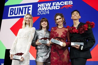 Verleihung „Bunte New Faces Award" in der Kategorie Style