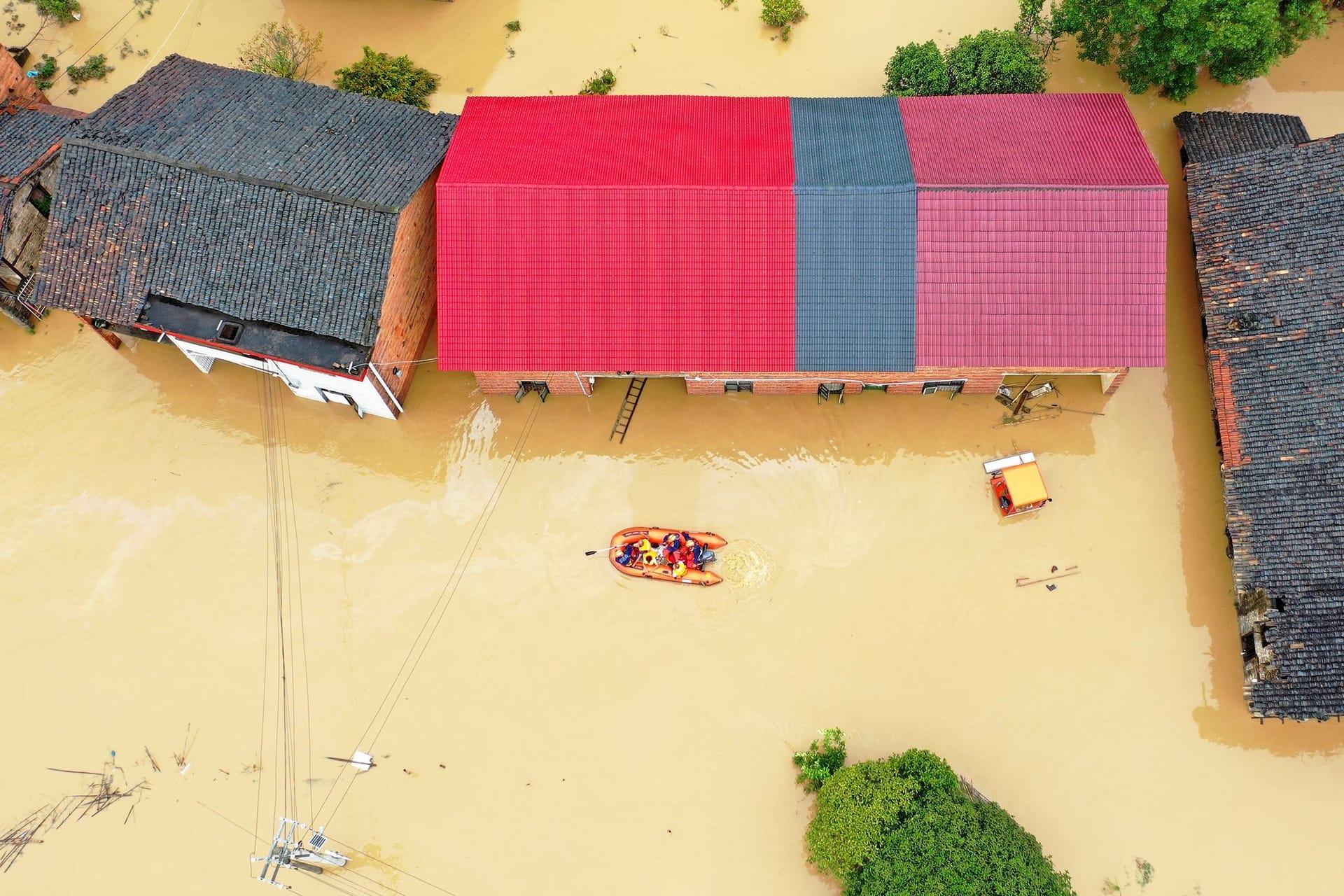 Unwetter in China