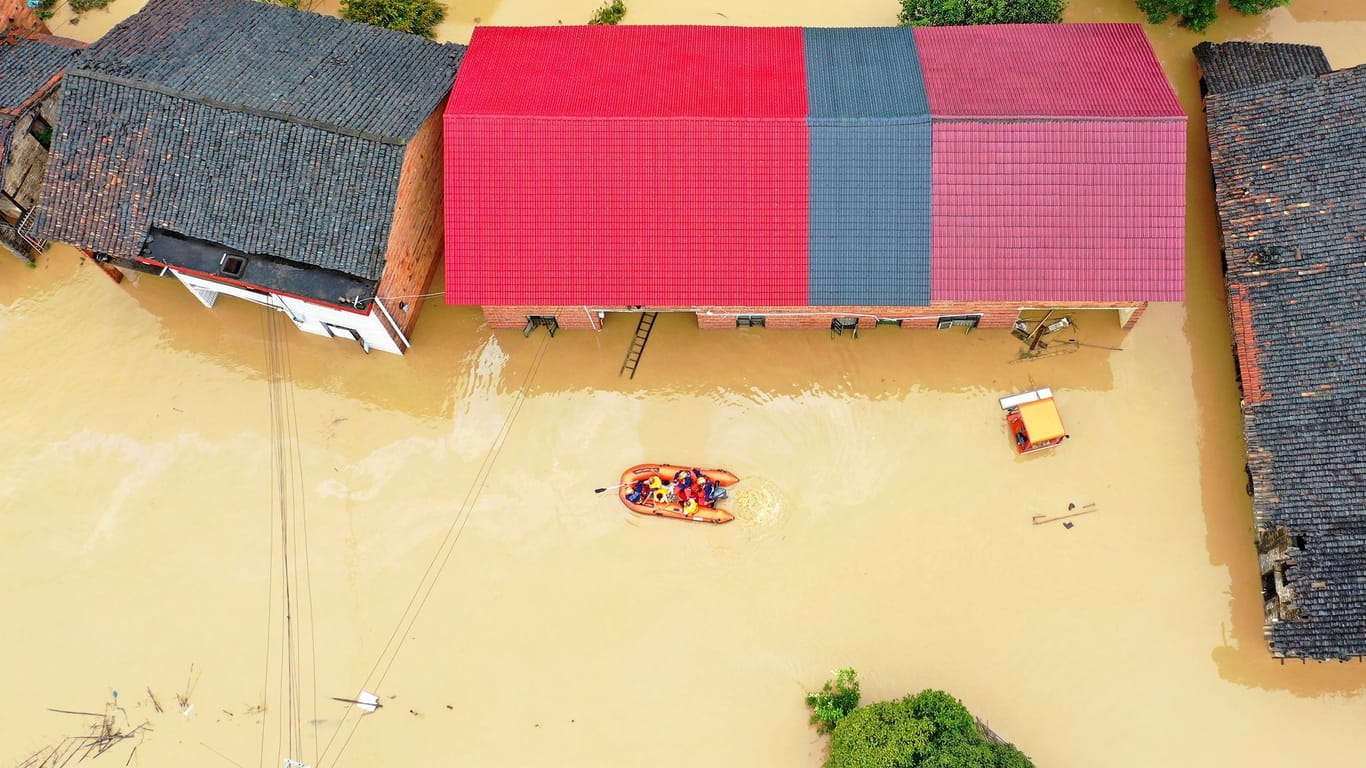 Unwetter in China