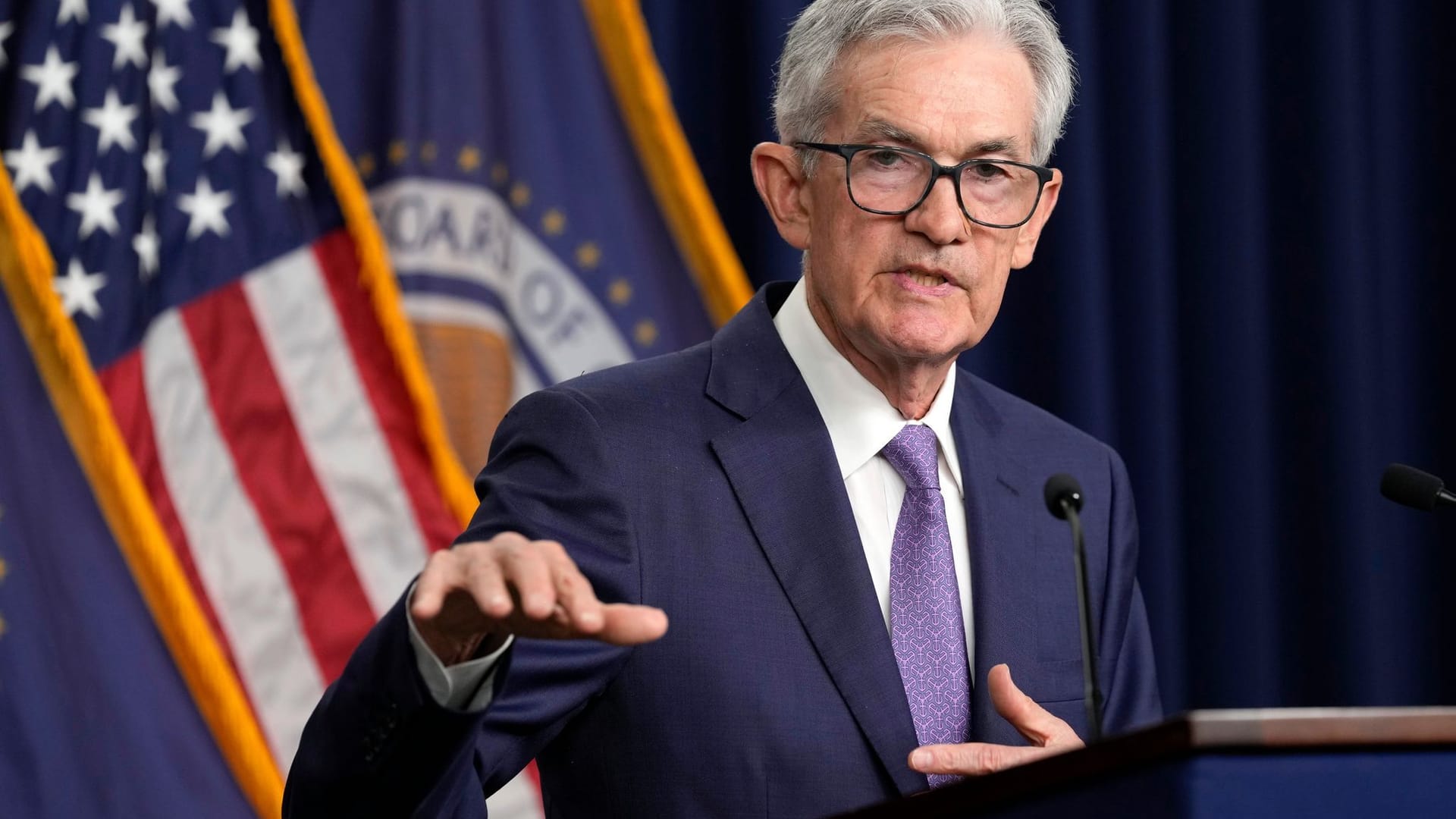 Pressekonferenz der US-Notenbank Fed